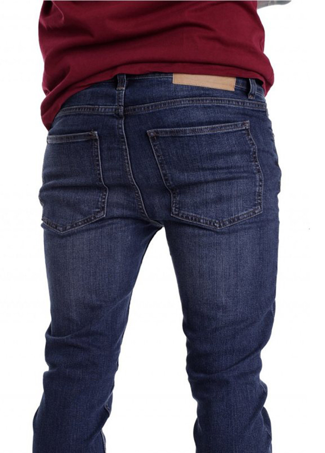 Темно-синие демисезонные скинни джинсы Cheap Monday