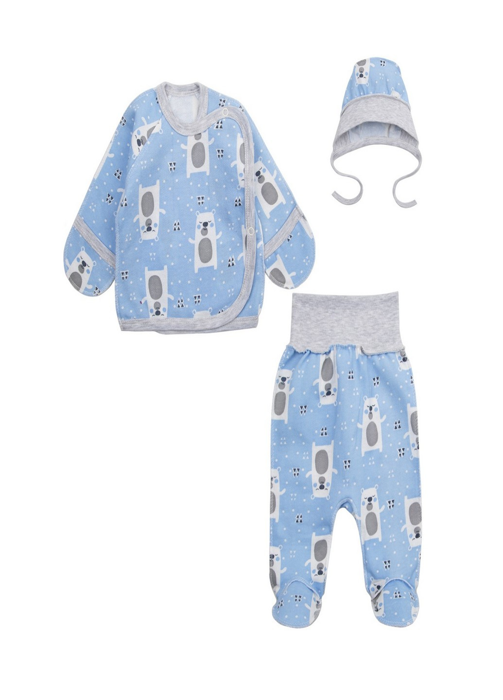 Голубой комплект детский (bear) Фламинго Текстиль