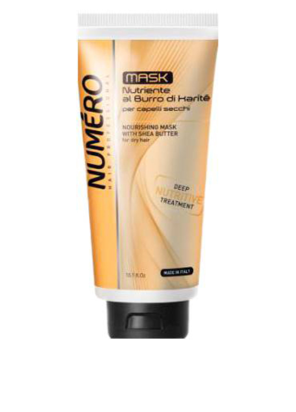 Маска для волосся поживна на основі масла каріте Brelil Numero Deep Nutritive Treatment Mask 300 мл Brelil Professional (83218456)