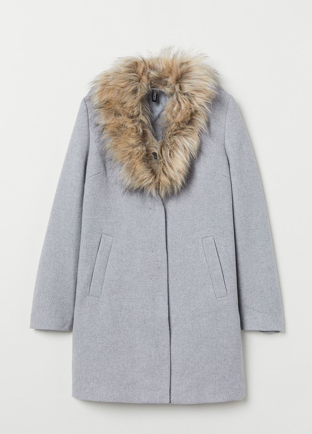 Сіре демісезонне Пальто H&M