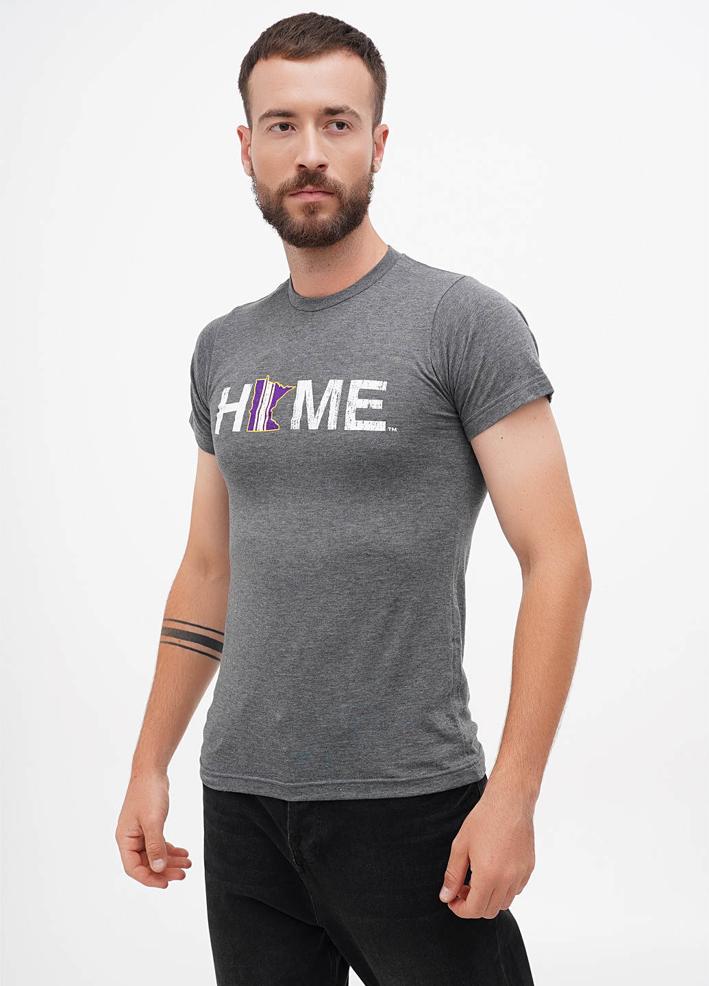 Серая футболка My State Threads