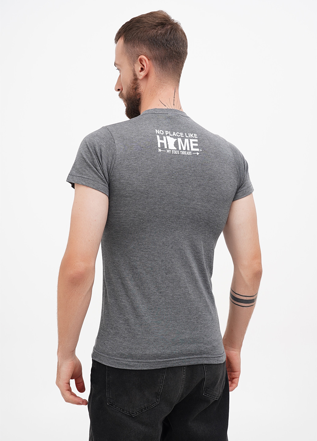 Серая футболка My State Threads