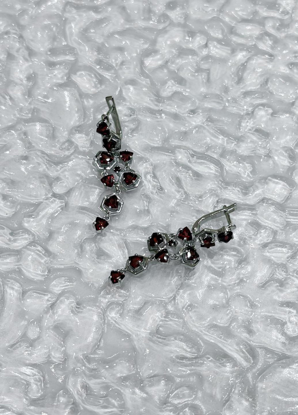 Серьги Silver Flame (307258656)