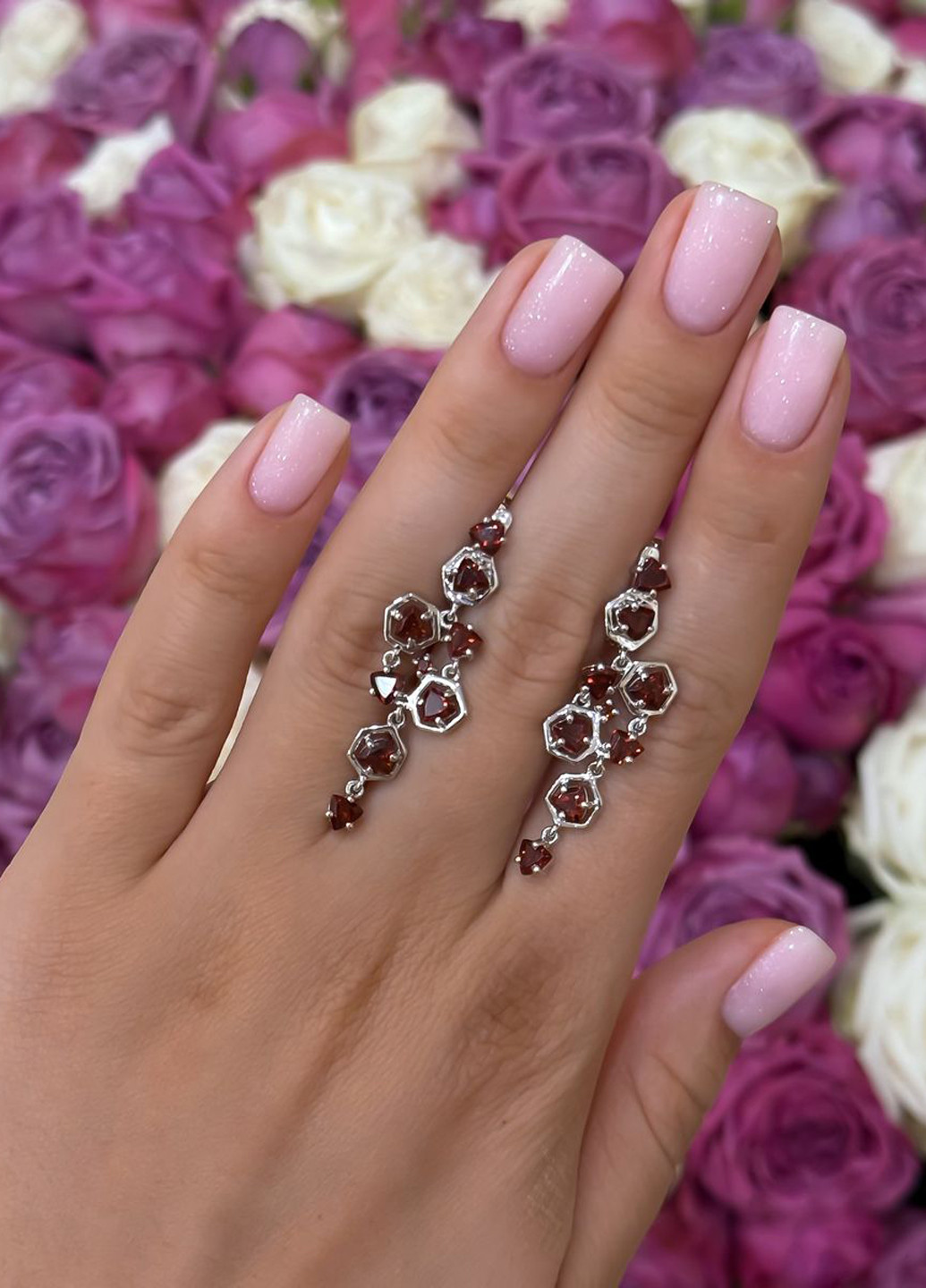 Серьги Silver Flame (307258656)