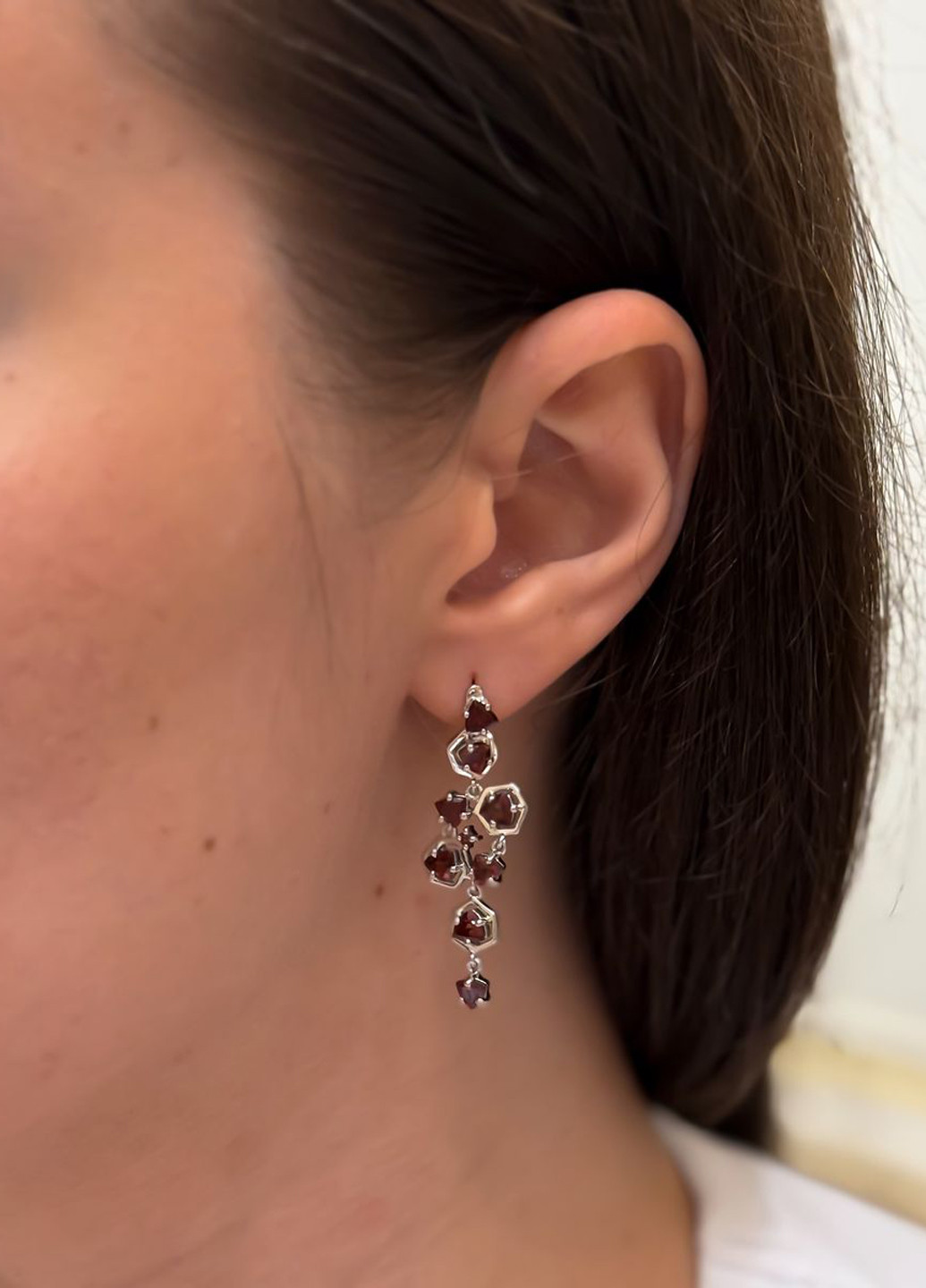 Серьги Silver Flame (307258656)