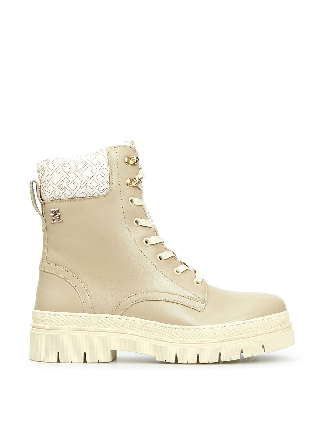 Зимние ботинки тимберленды Tommy Hilfiger с вышивкой, с логотипом