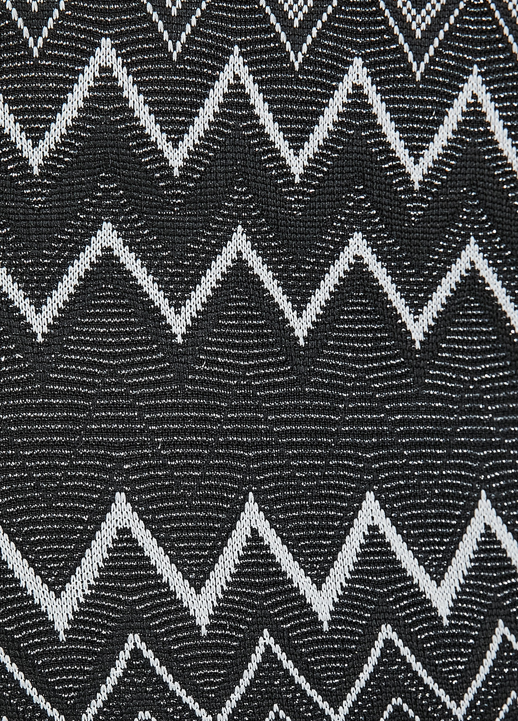 Черно-белая кэжуал с геометрическим узором юбка KOTON карандаш