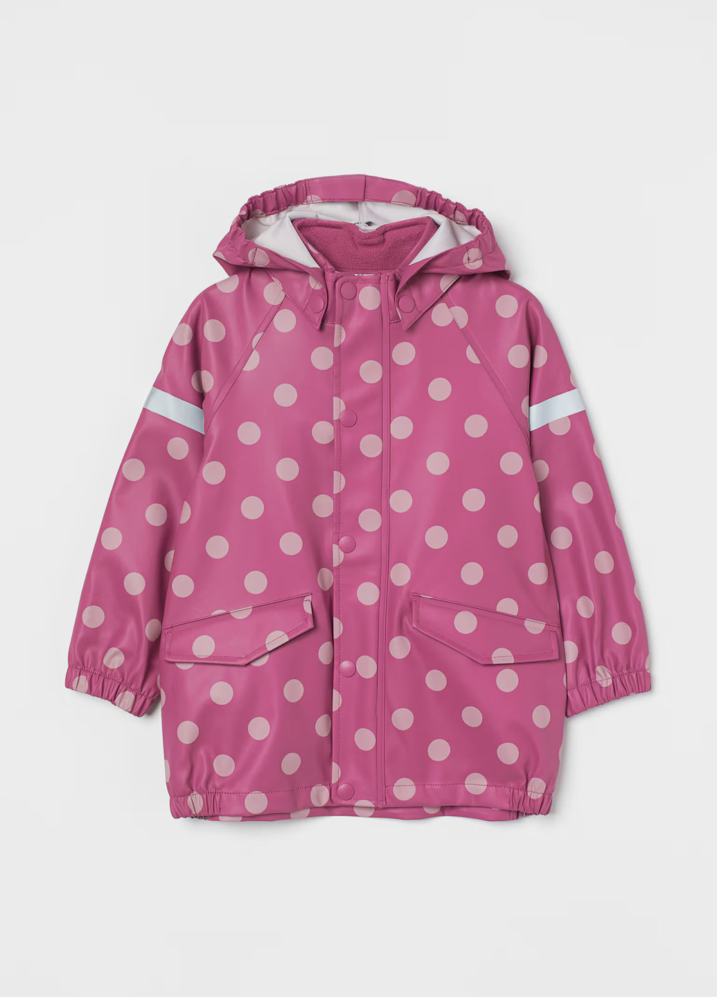 Червона демісезонна куртка дощовик H&M