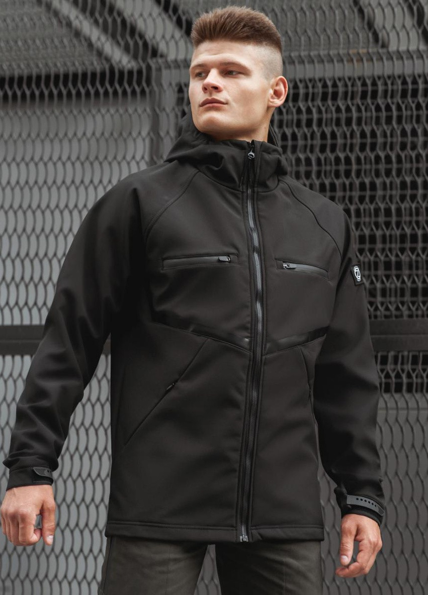 Чорна демісезонна осіння куртка 2.0'20 BEZET Omega