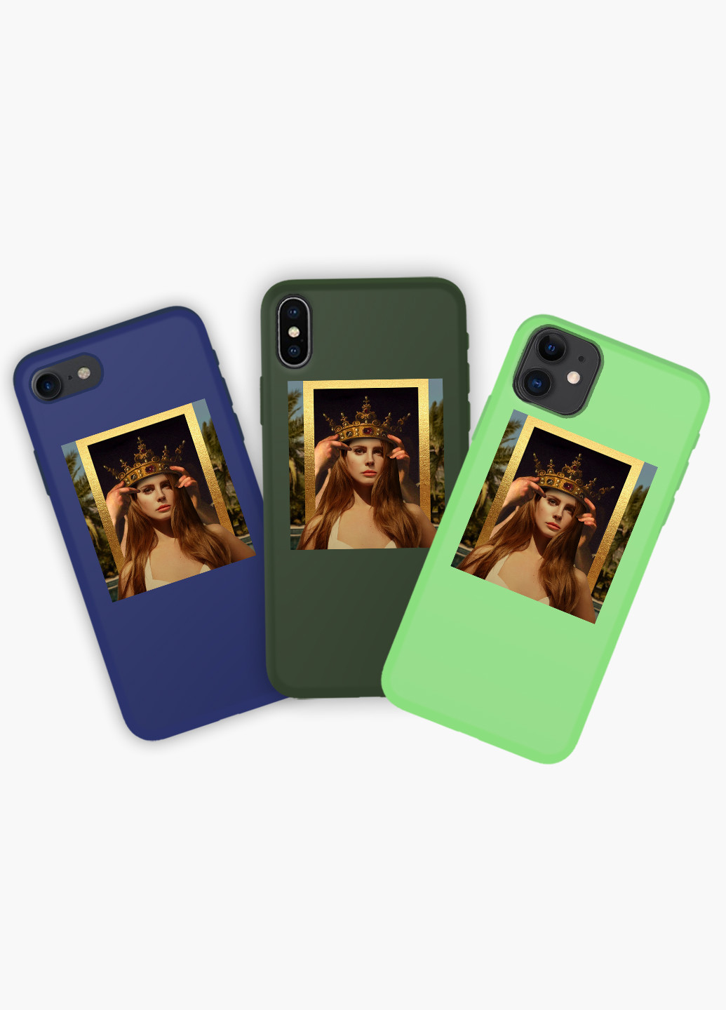 Чохол силіконовий Apple Iphone X Ренесанс Лана дел Рей (Renaissance Lana Del Rey) (6129-1590) MobiPrint (219534578)
