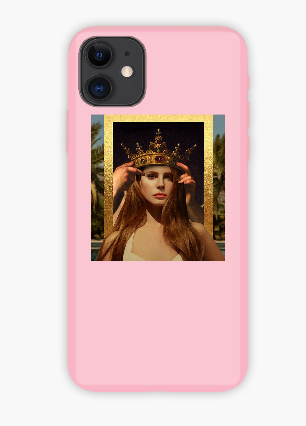 Чохол силіконовий Apple Iphone X Ренесанс Лана дел Рей (Renaissance Lana Del Rey) (6129-1590) MobiPrint (219534578)