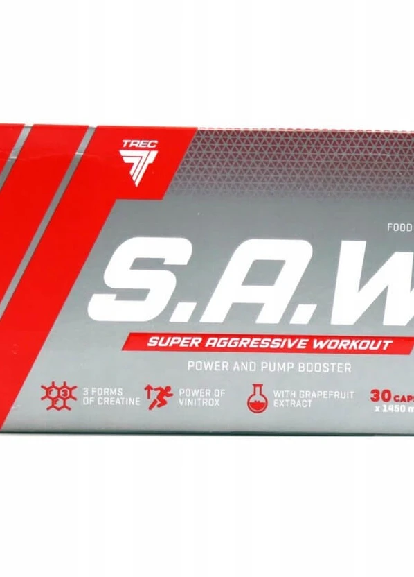 Передтренувальний комплекс S.A.W. 30caps Trec Nutrition (254696604)