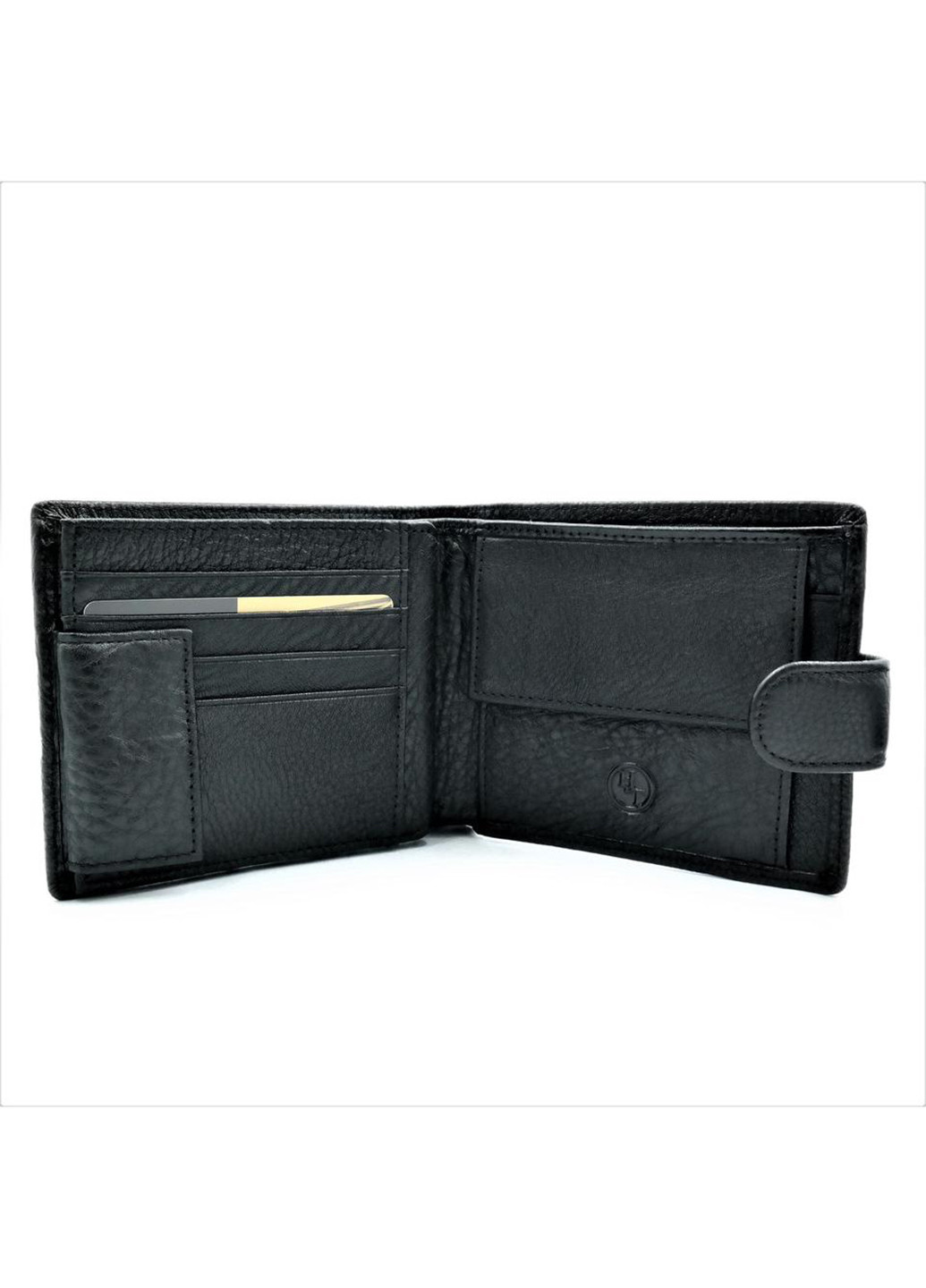 Мужской кожаный кошелек 12х10х3 см H.T.Leather (254595373)