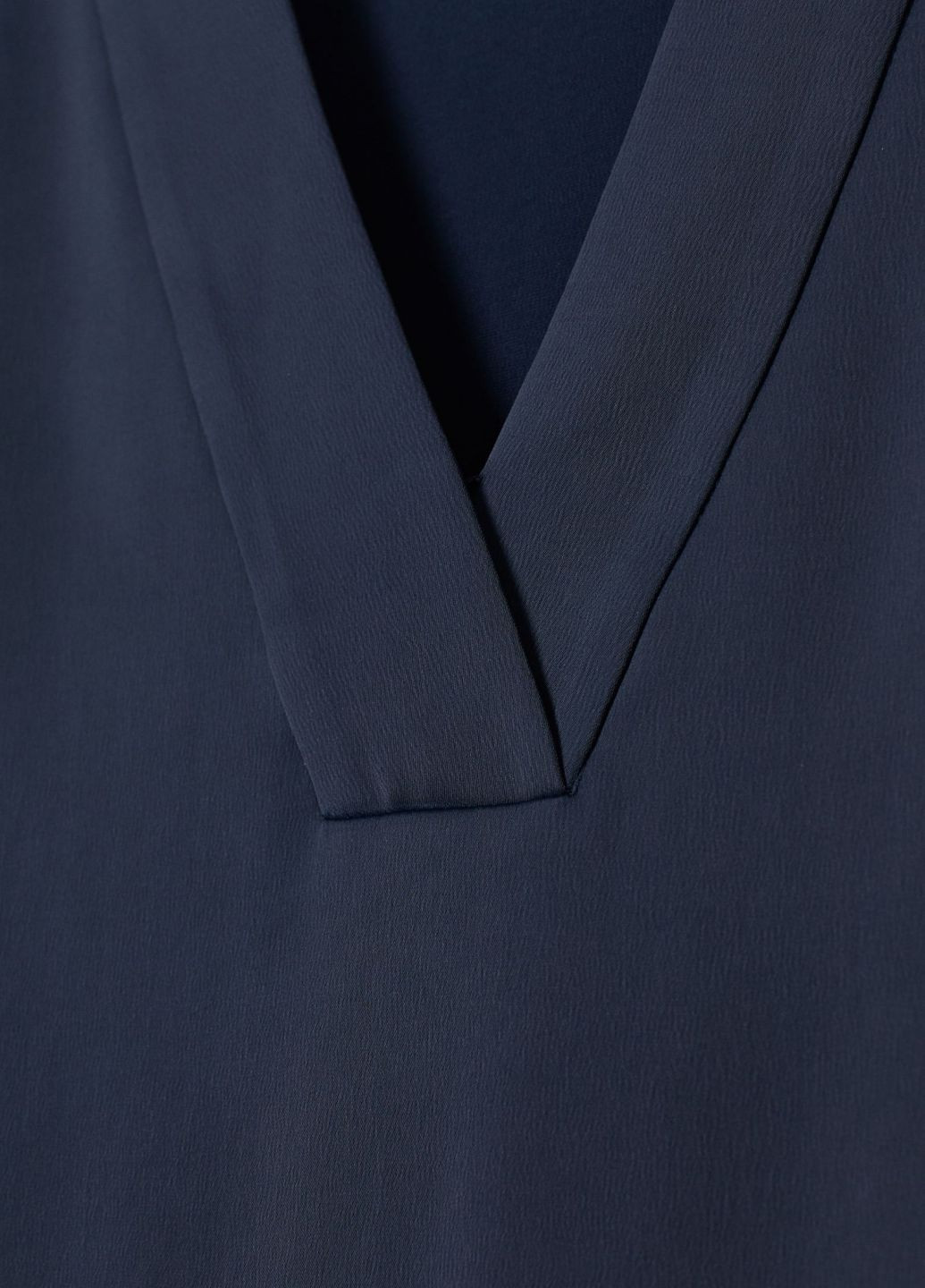 Темно-синя блуза H&M