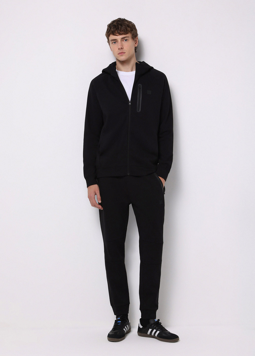 Черные спортивные демисезонные джоггеры брюки Colin's