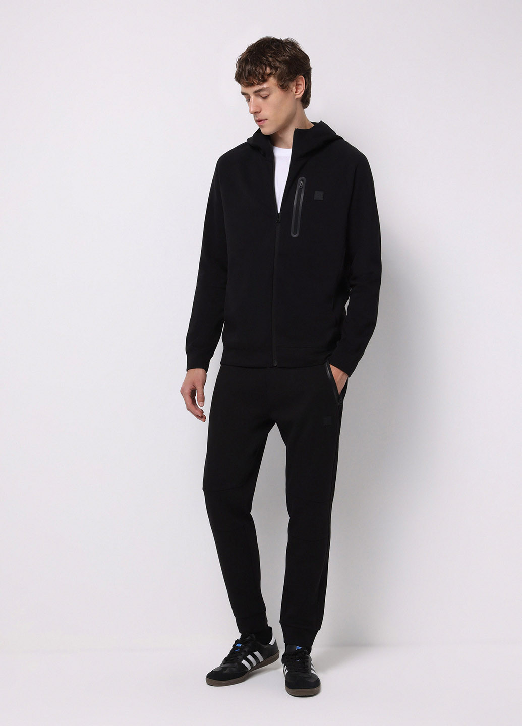 Черные спортивные демисезонные джоггеры брюки Colin's