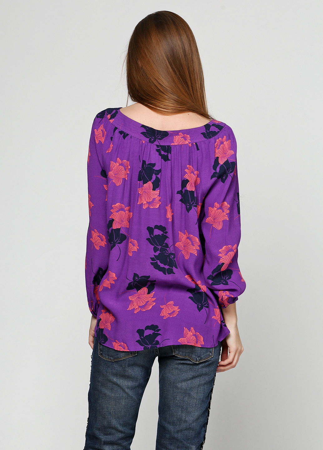 Фиолетовая демисезонная блуза Juicy Couture