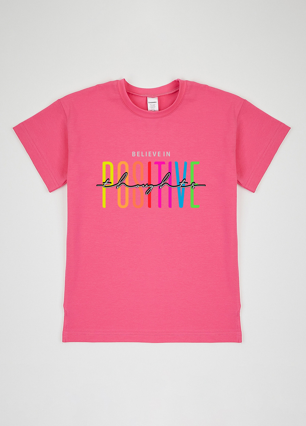 Рожева літня футболка Garnamama