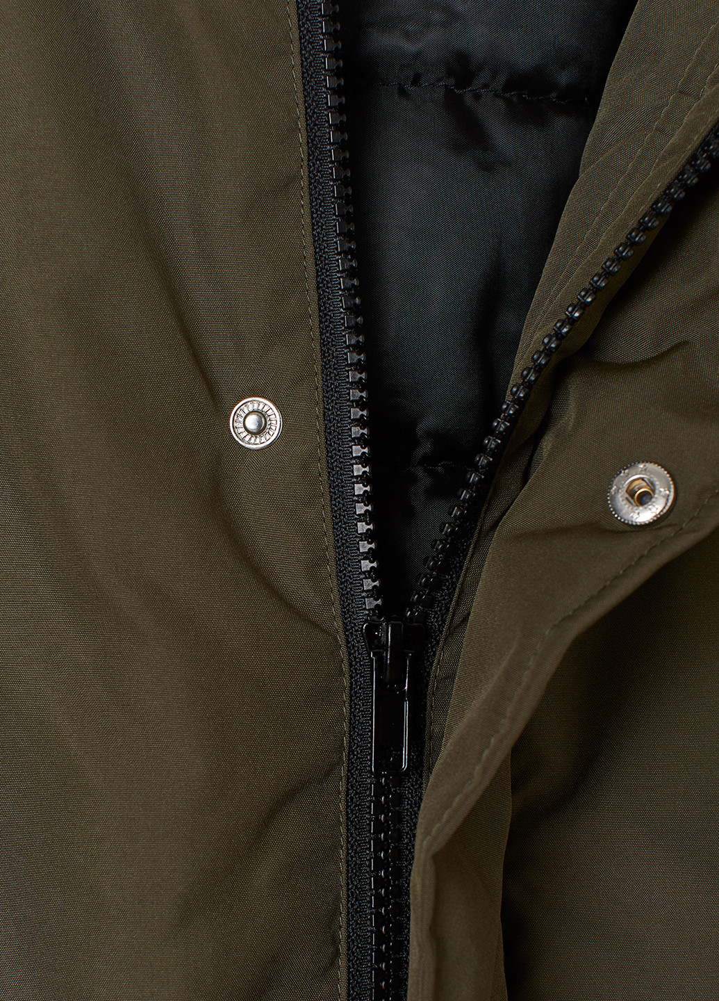 Оливковая (хаки) демисезонная куртка H&M