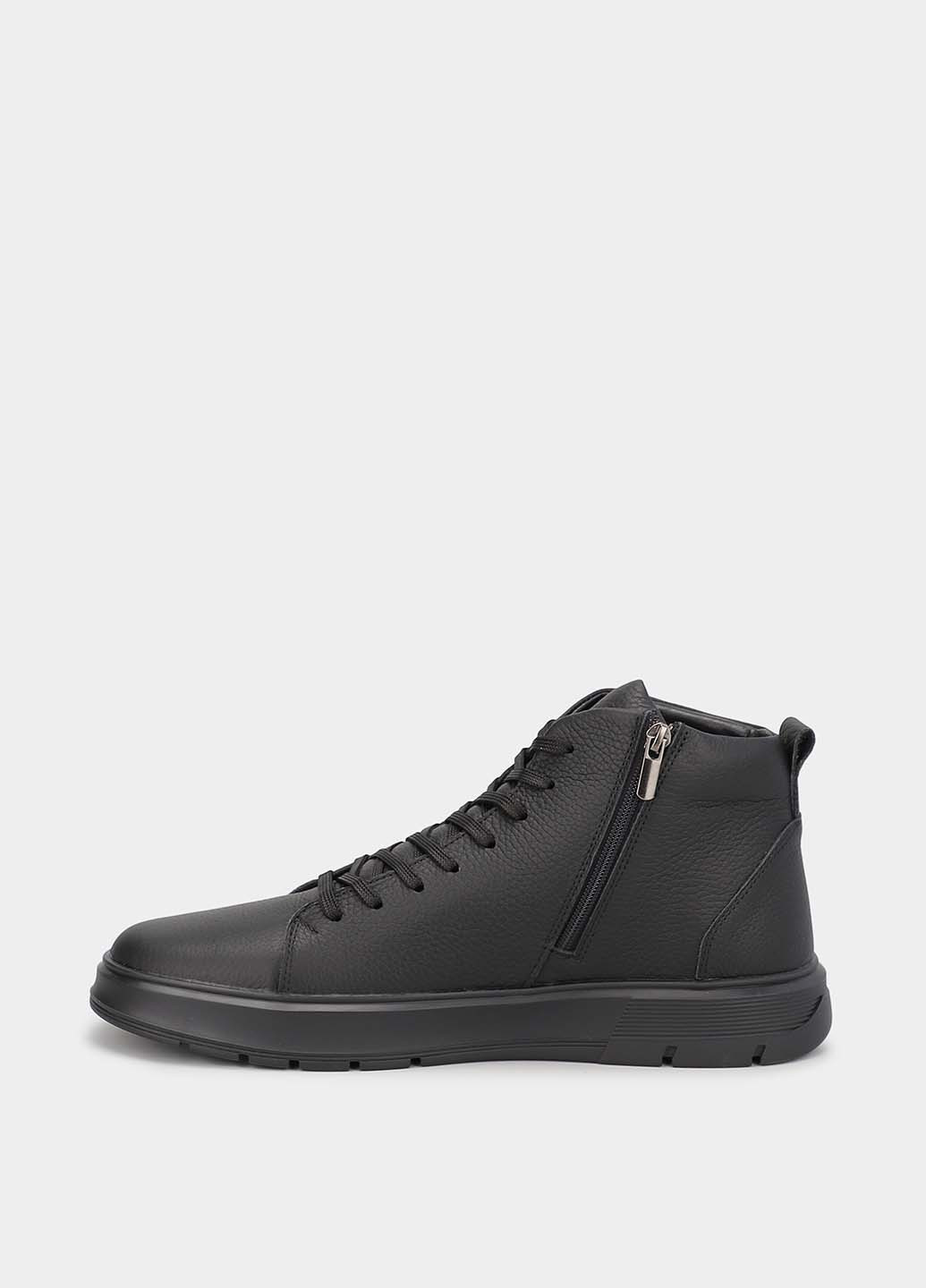 Черные осенние ботинки Braska