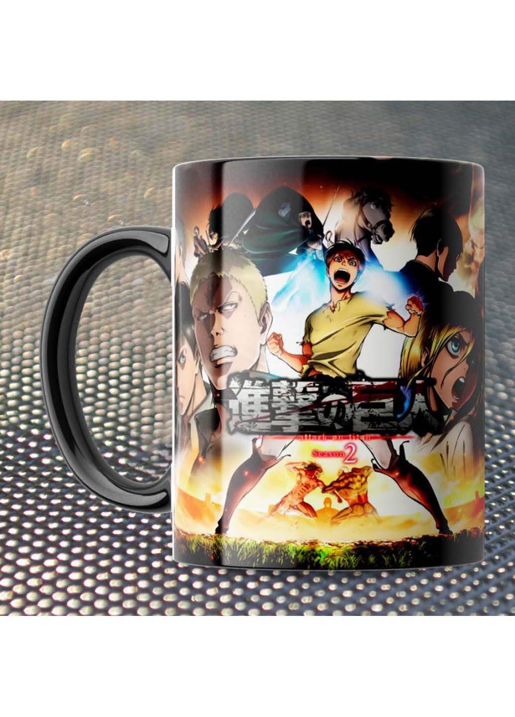 Чашка Fan Girl постер Атака титанов - Attack on Titan 330 мл (254914090)