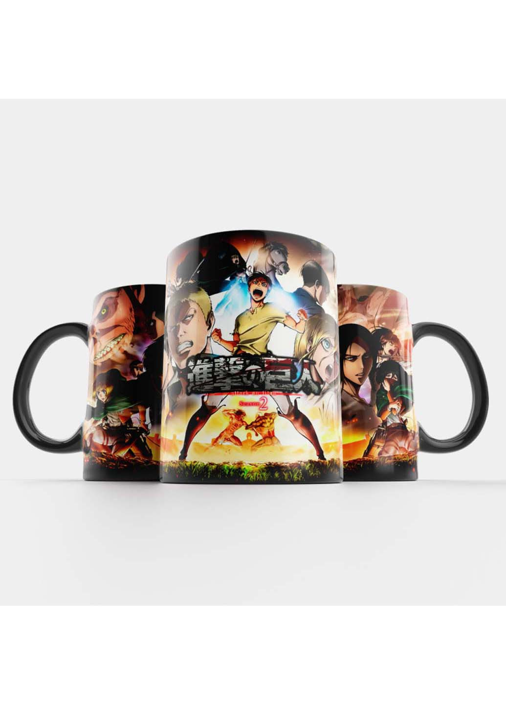 Чашка Fan Girl постер Атака титанов - Attack on Titan 330 мл (254914090)