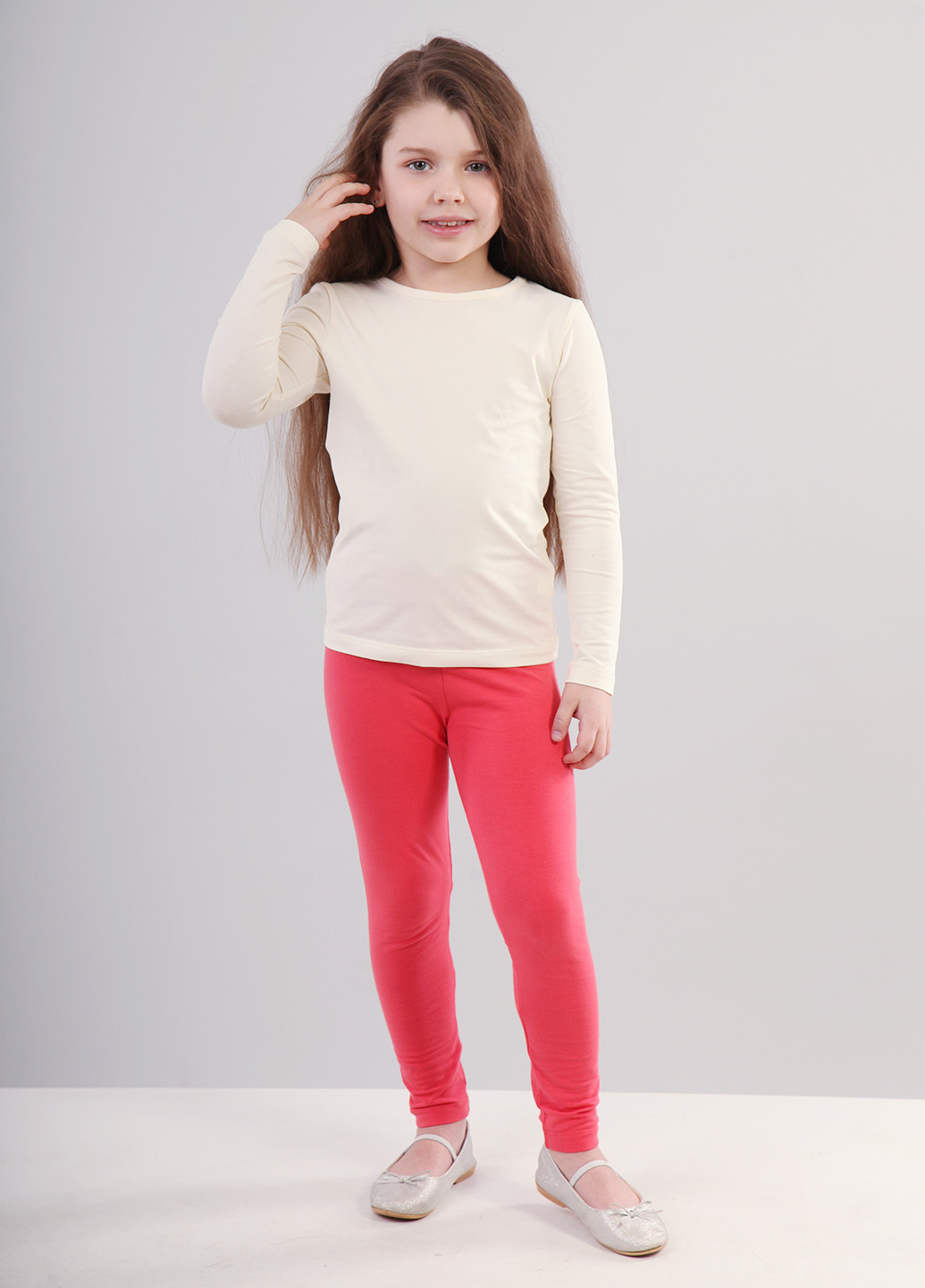 Коралловые демисезонные леггинсы Vidoli