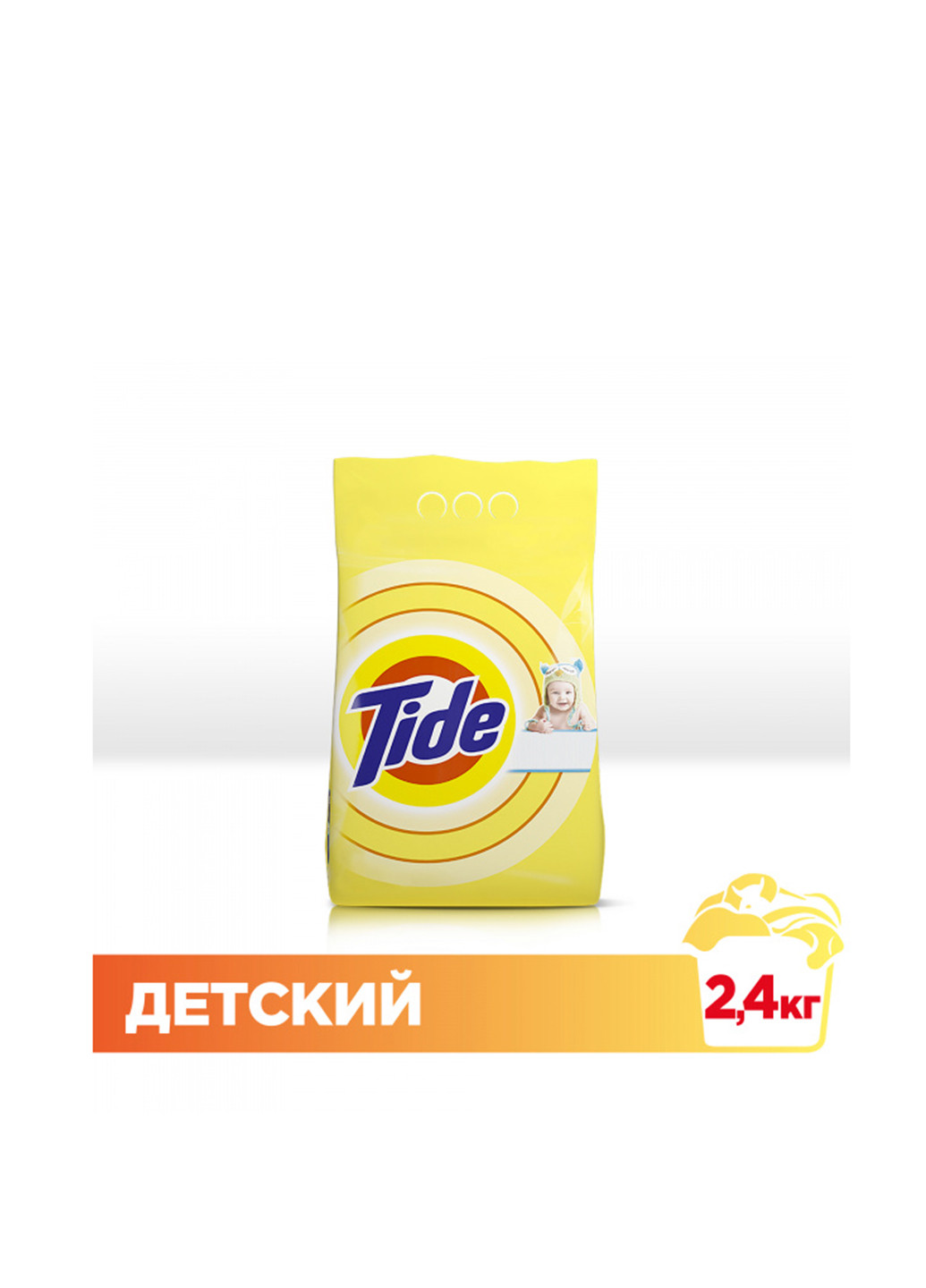 Порошок стиральный для белых и цветных тканей, 2,4 кг Tide (132543216)