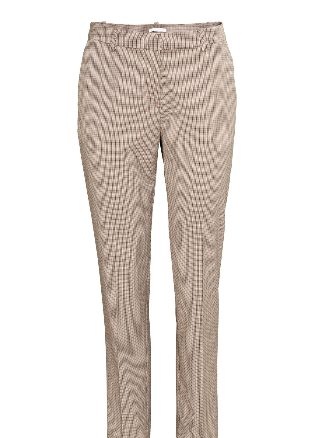 Светло-коричневые кэжуал летние брюки H&M