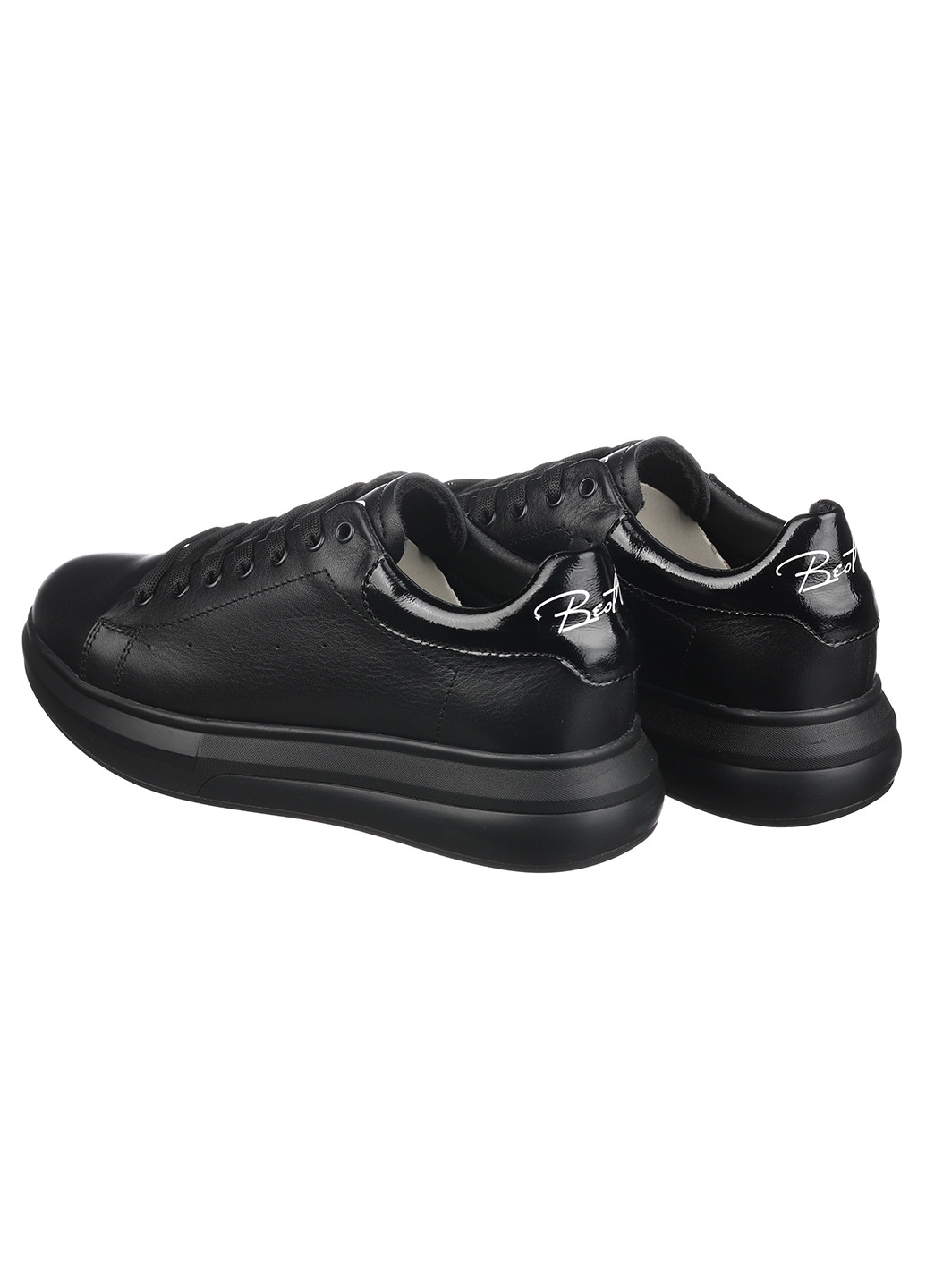 Чорні осінні кросівки 1014-01 Trendy