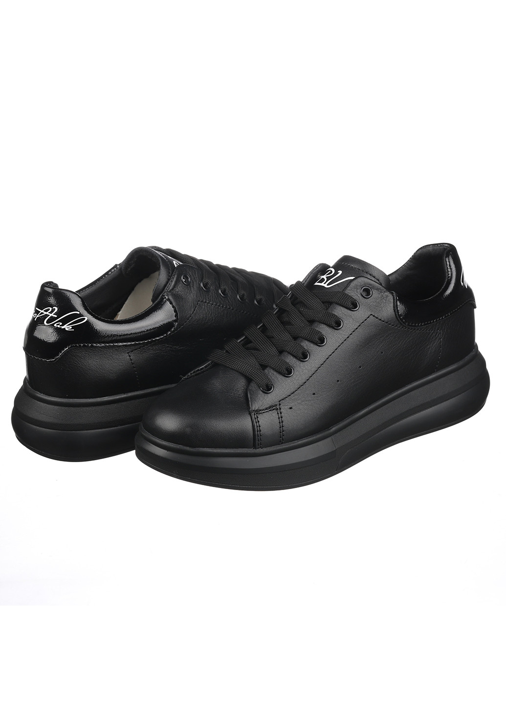 Черные демисезонные кроссовки 1014-01 Trendy