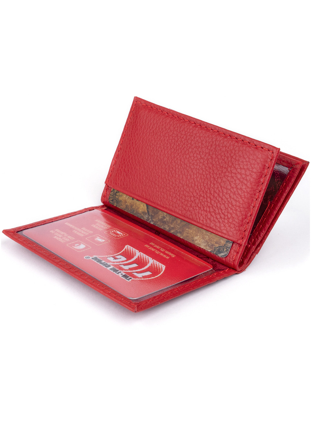 Женский кожаный кошелек-визитница 10х6,5х1 см st leather (229458568)