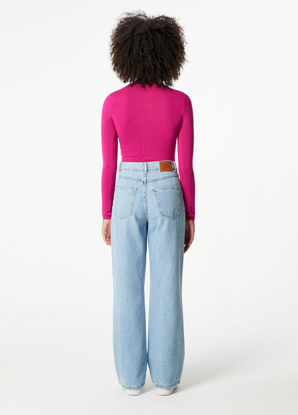 Фуксиновий (колору Фукія) демісезонний джемпер джемпер Jennyfer