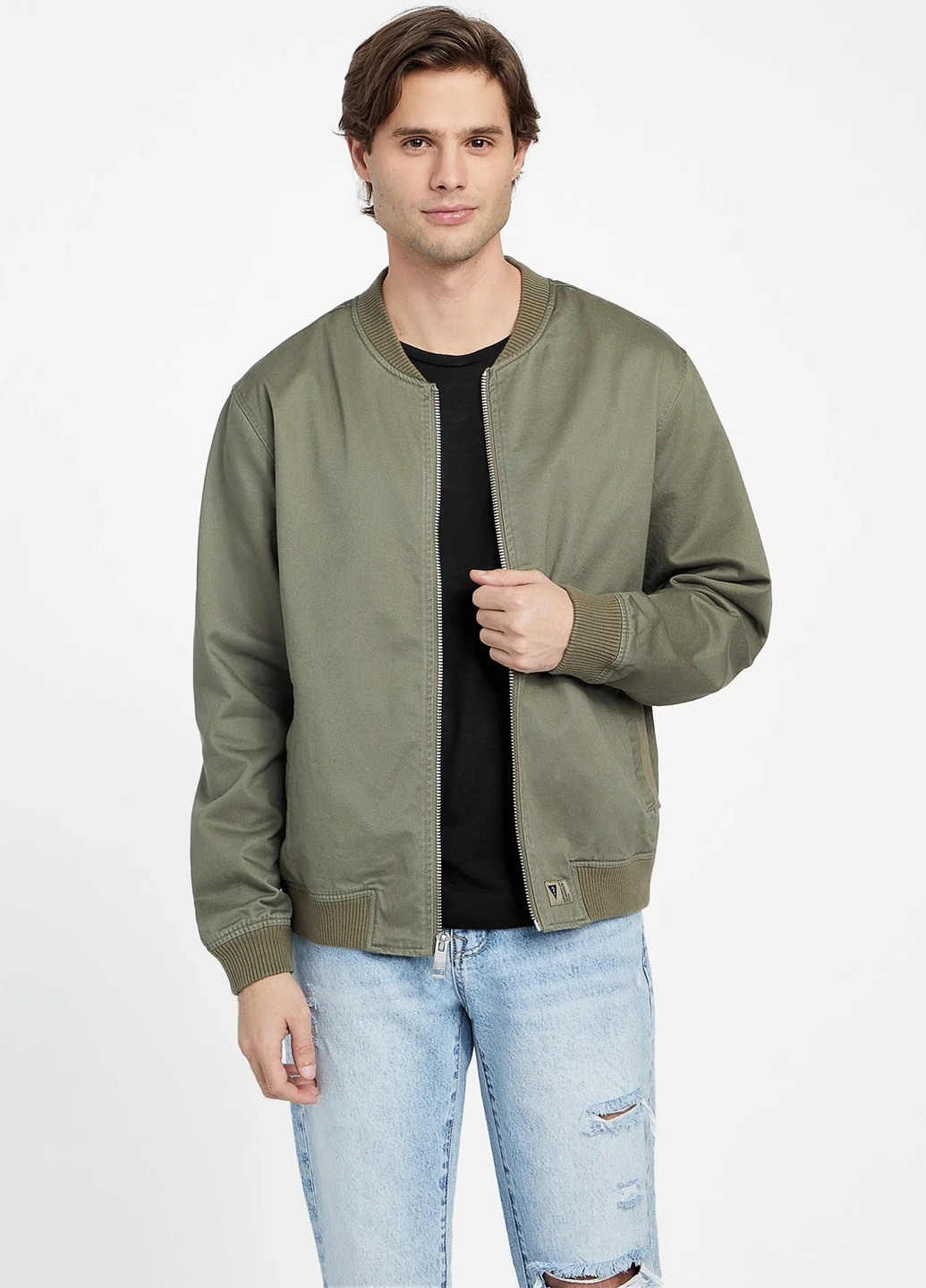 Бомбер Guess на молнии (302955259)