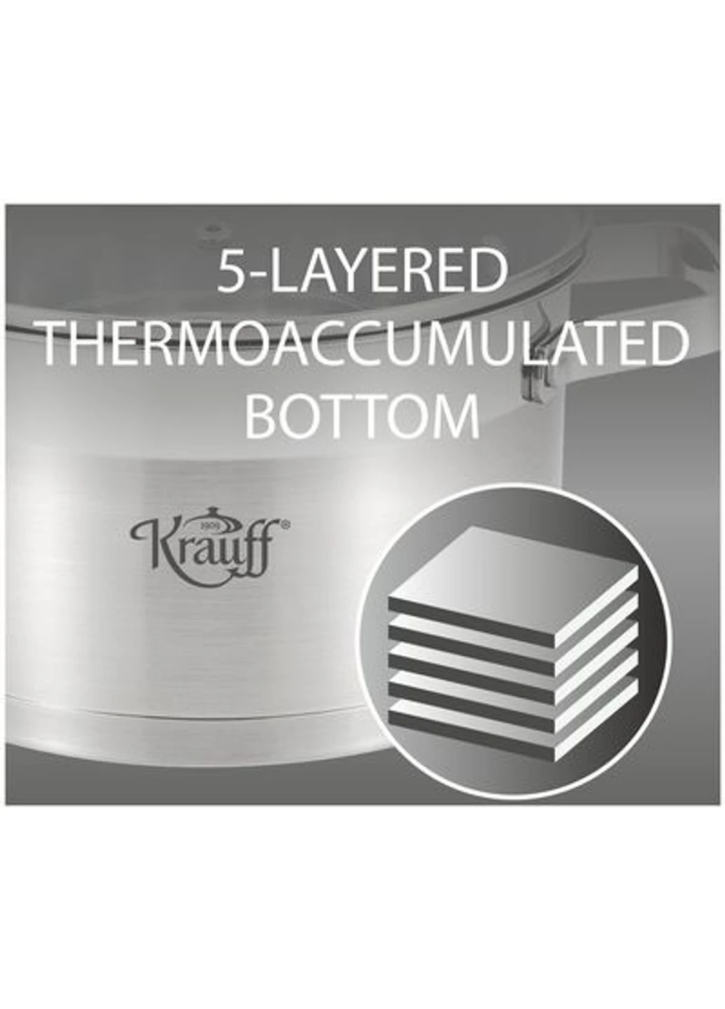 Набір посуду Rigoros 10 предметів Krauff (255274155)