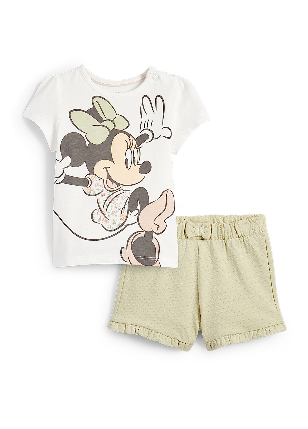 Белая летняя футболка C&A