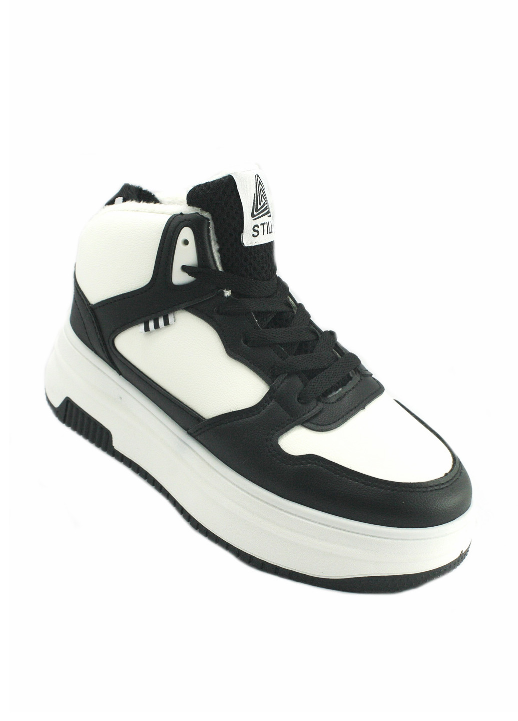 Зимние ботинки No Brand с белой подошвой из искусственной кожи