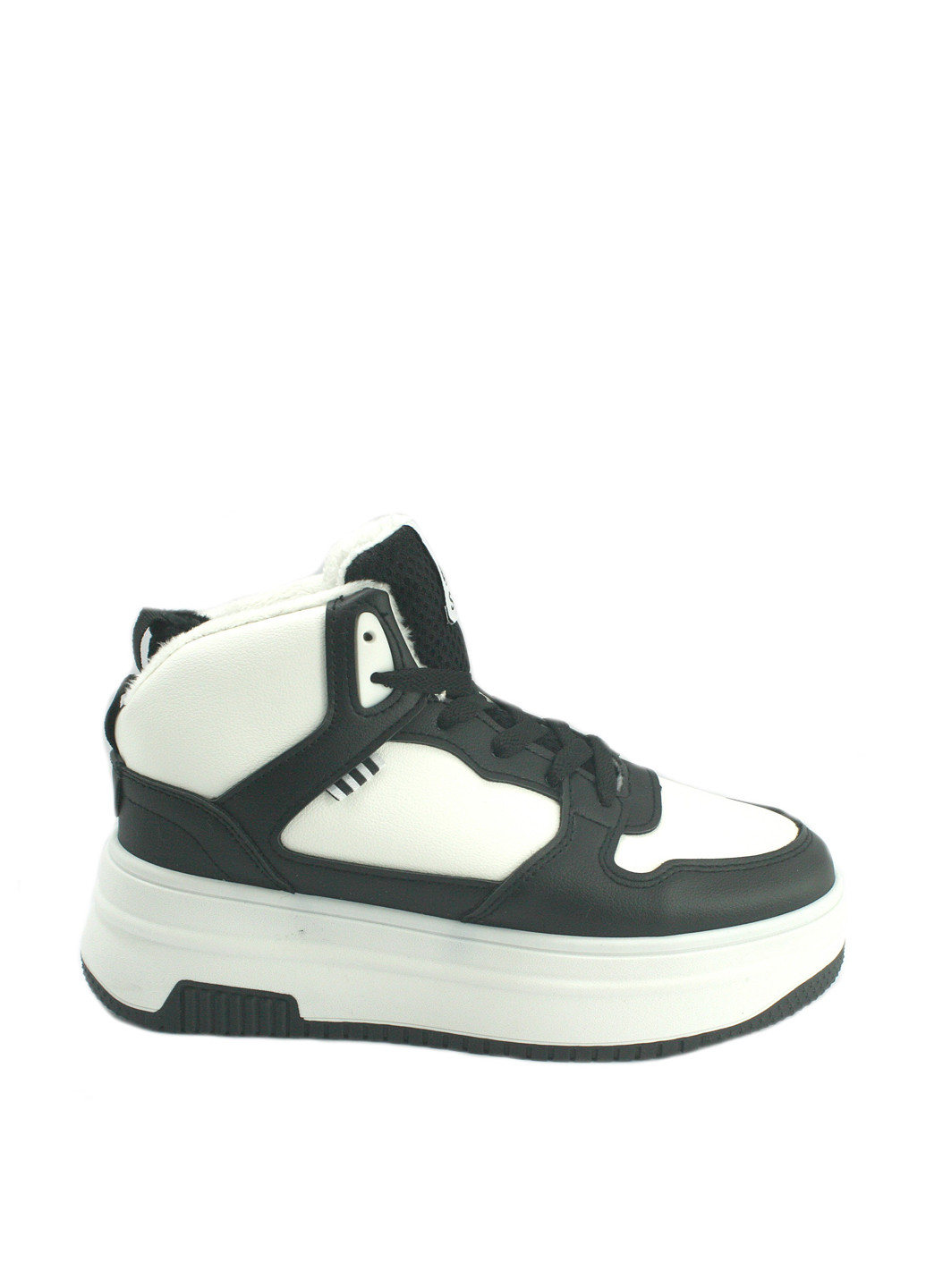 Зимние ботинки No Brand с белой подошвой из искусственной кожи