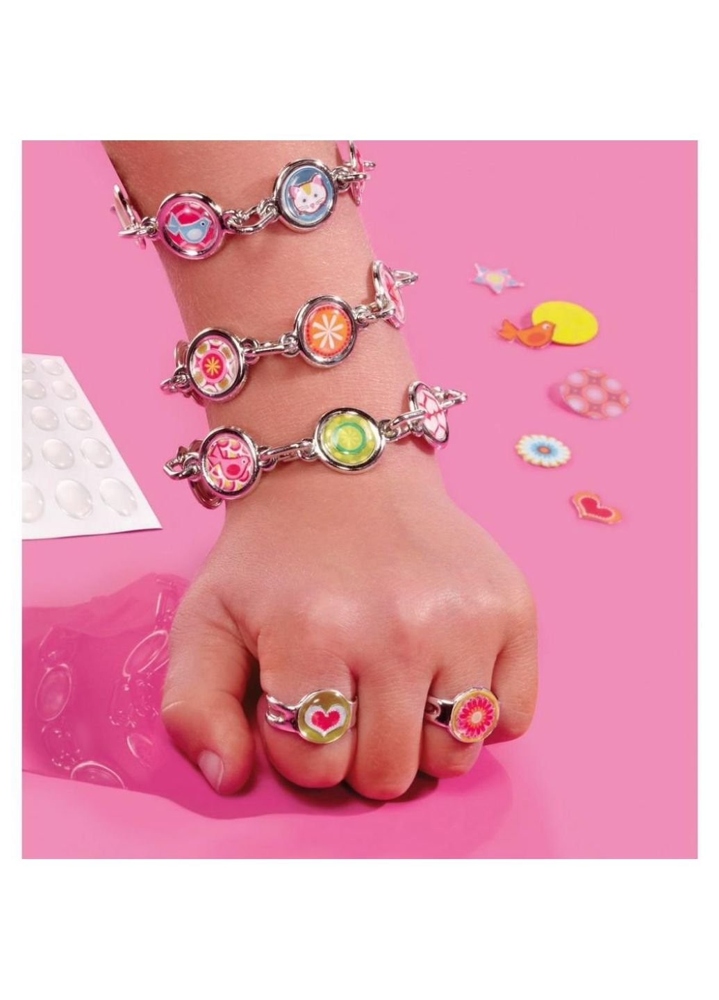 Набір для творчості Дівочі прикраси: браслет та кільця (29347) Totum (254065070)