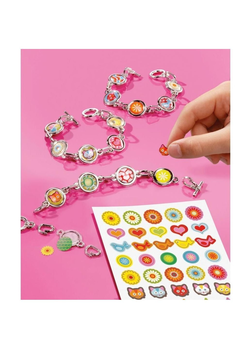 Набір для творчості Дівочі прикраси: браслет та кільця (29347) Totum (254065070)