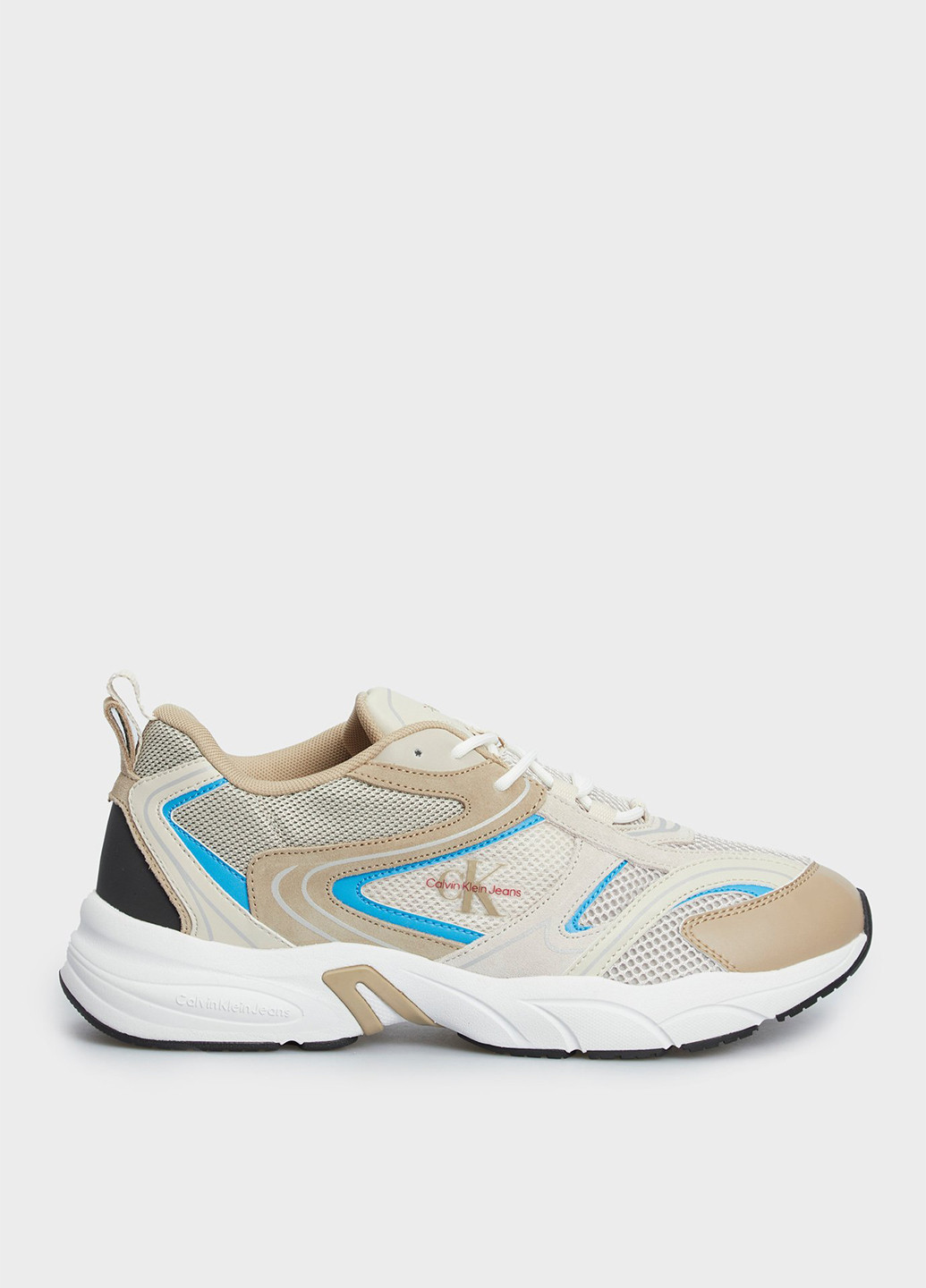 Бежевые всесезонные кроссовки Calvin Klein Jeans