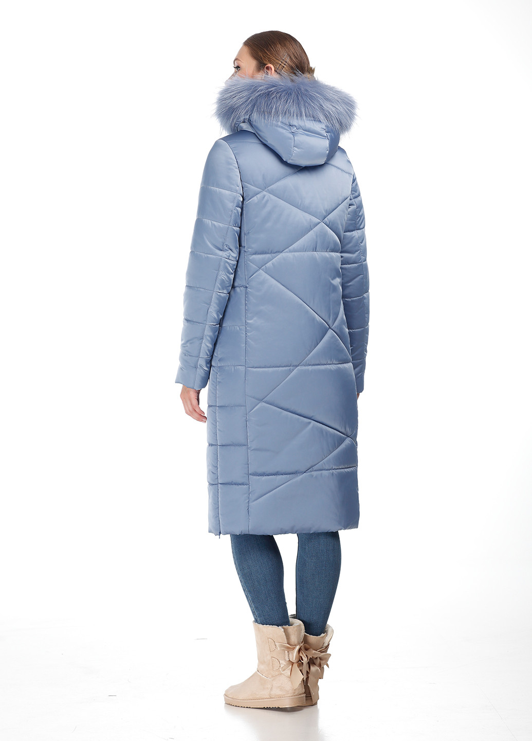 Блакитна зимня куртка Origa