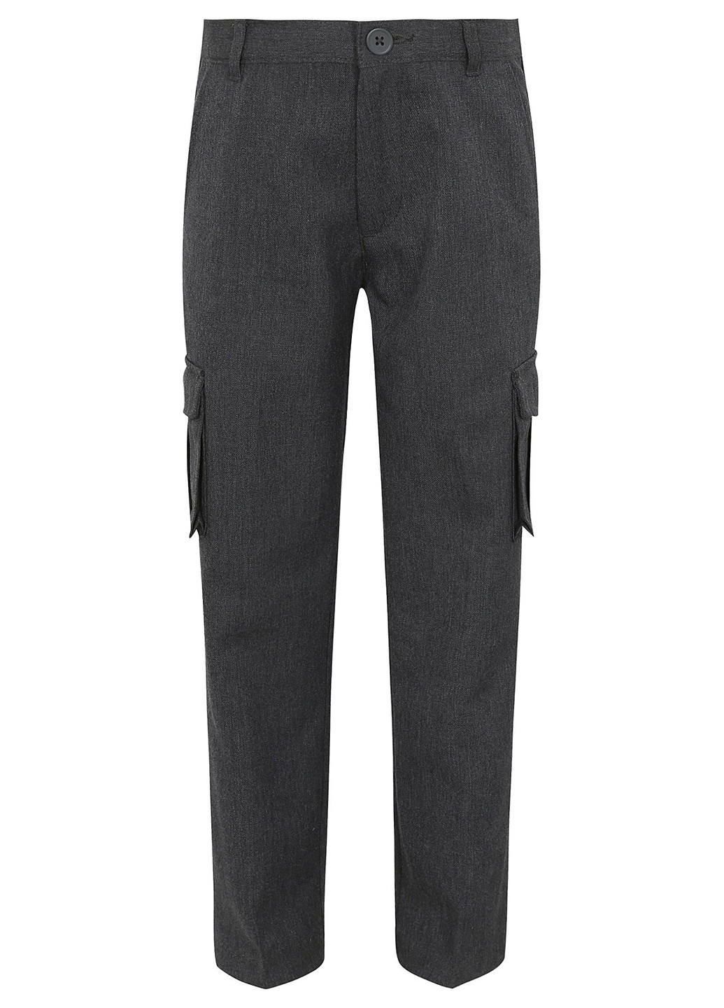 Темно-серые кэжуал демисезонные брюки со средней талией George