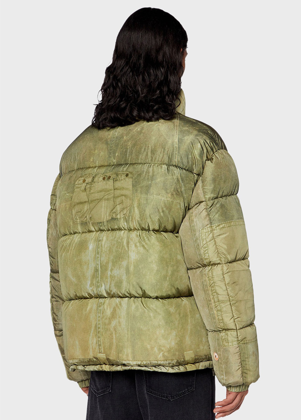 Зелена зимня куртка Diesel