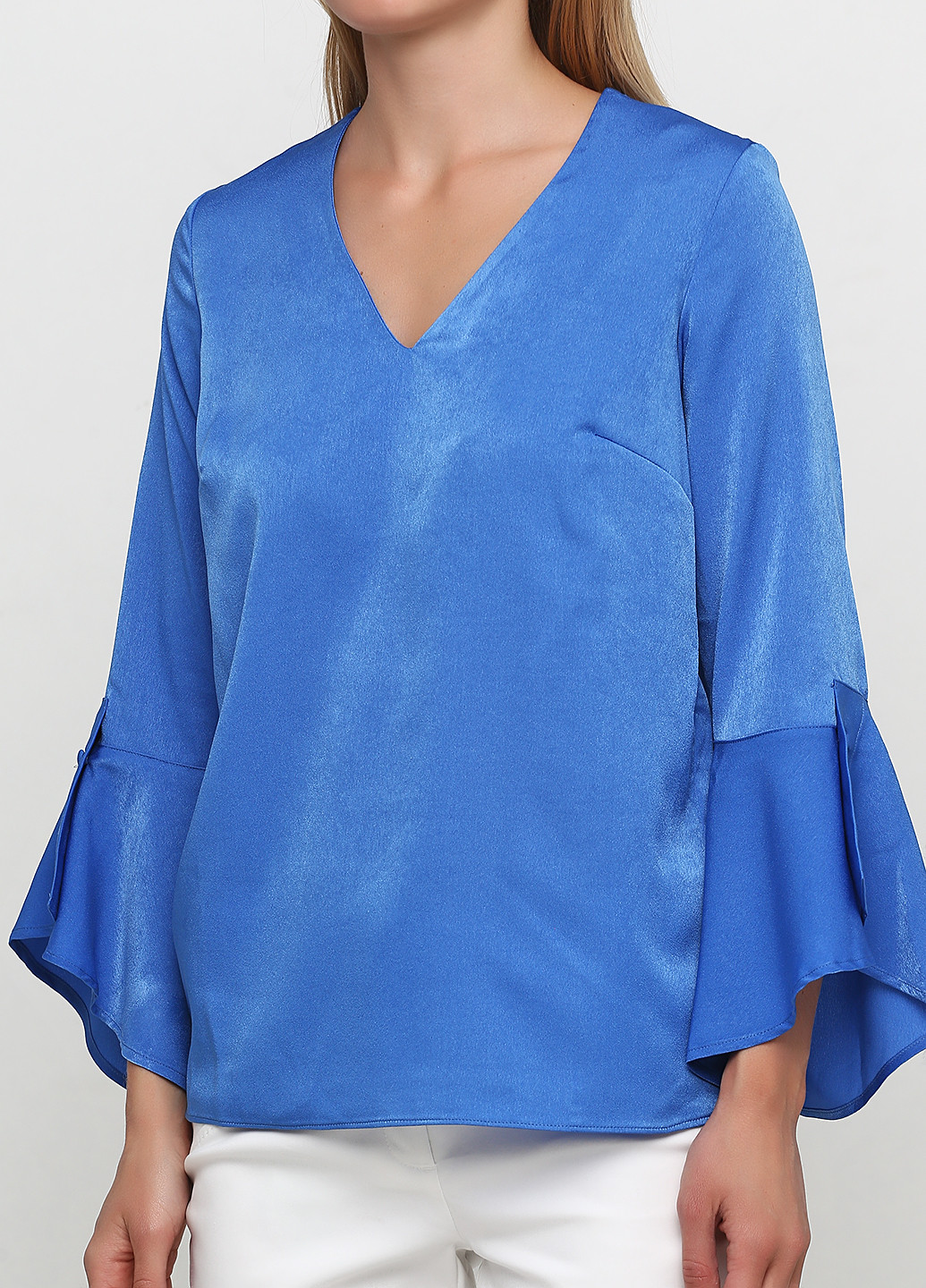 Світло-синя демісезонна блуза Heine