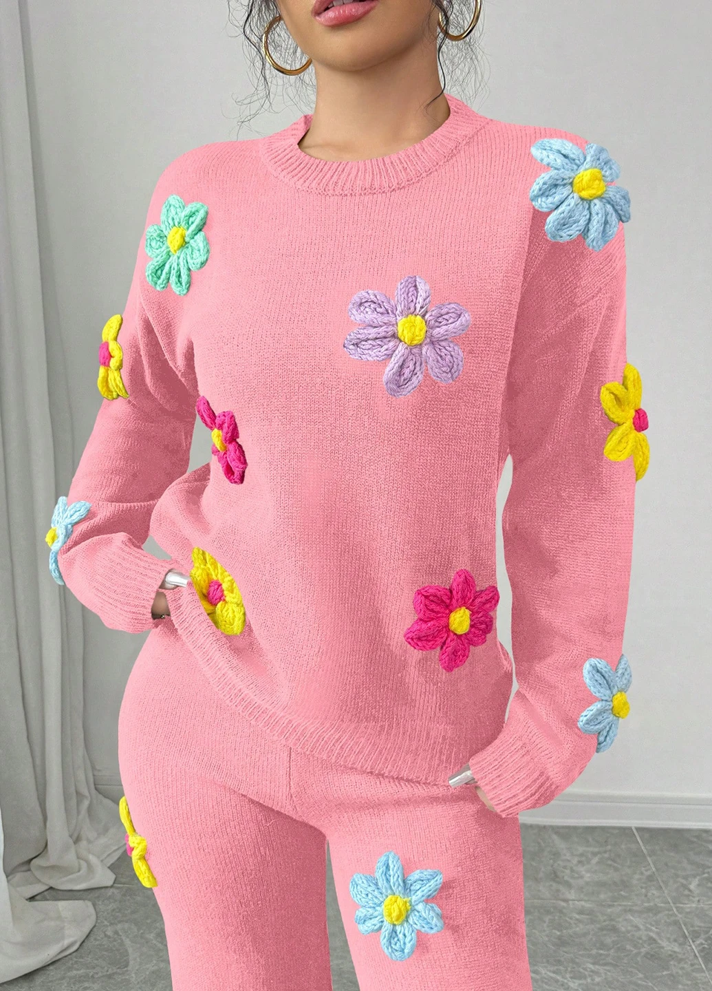 Костюм (джемпер, брюки) SHEIN (345181597)