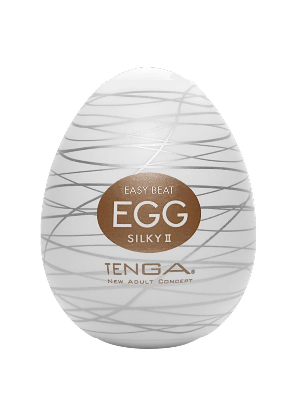 Мастурбатор-яйце Egg Silky II з рельєфом у вигляді павутиння Tenga (254151875)