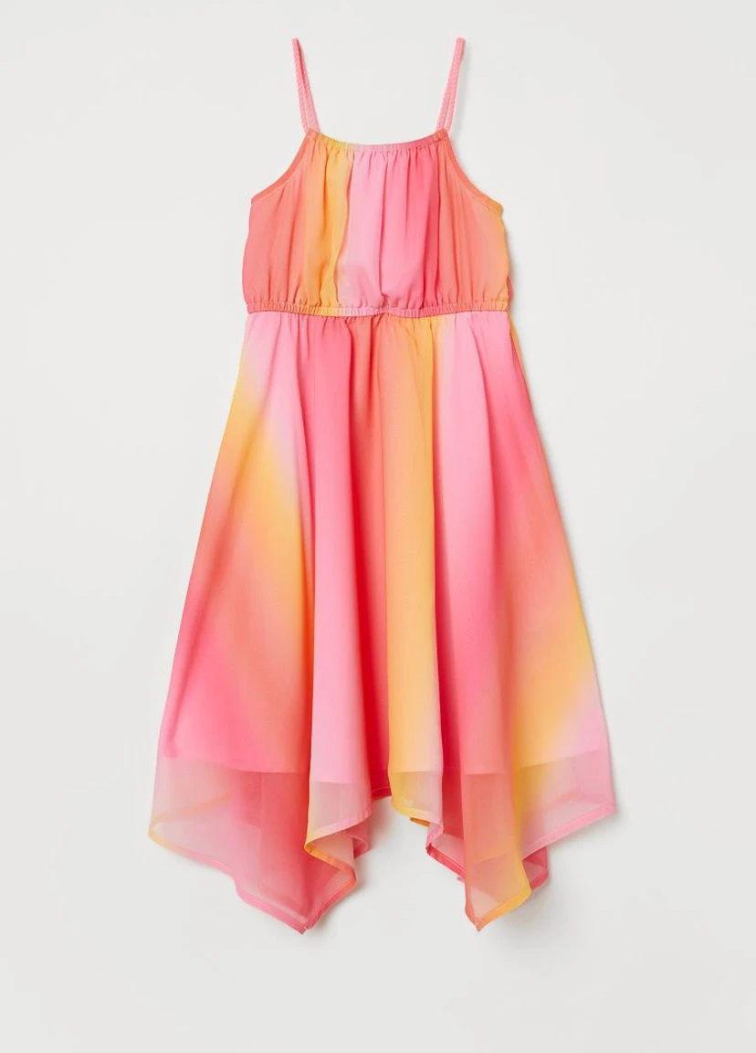 Фуксия платье макси H&M (221724496)