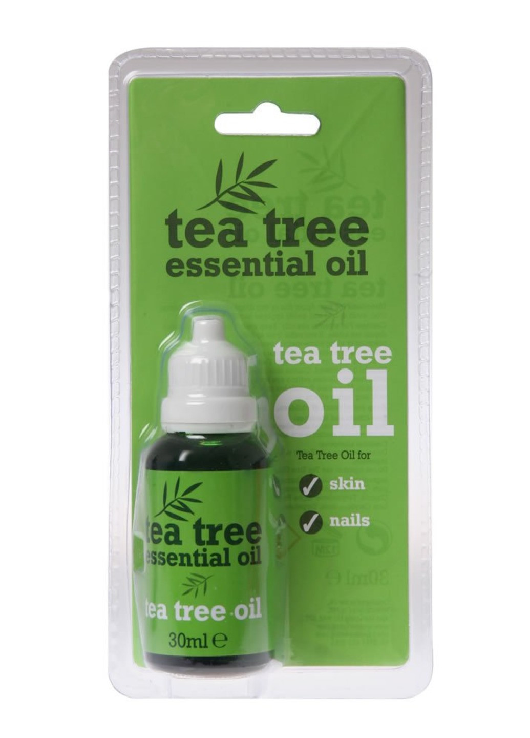 Ефірна олійка чайного дерева Tea Tree Essentials Oil 30ml Xpel Marketing Ltd (249967470)