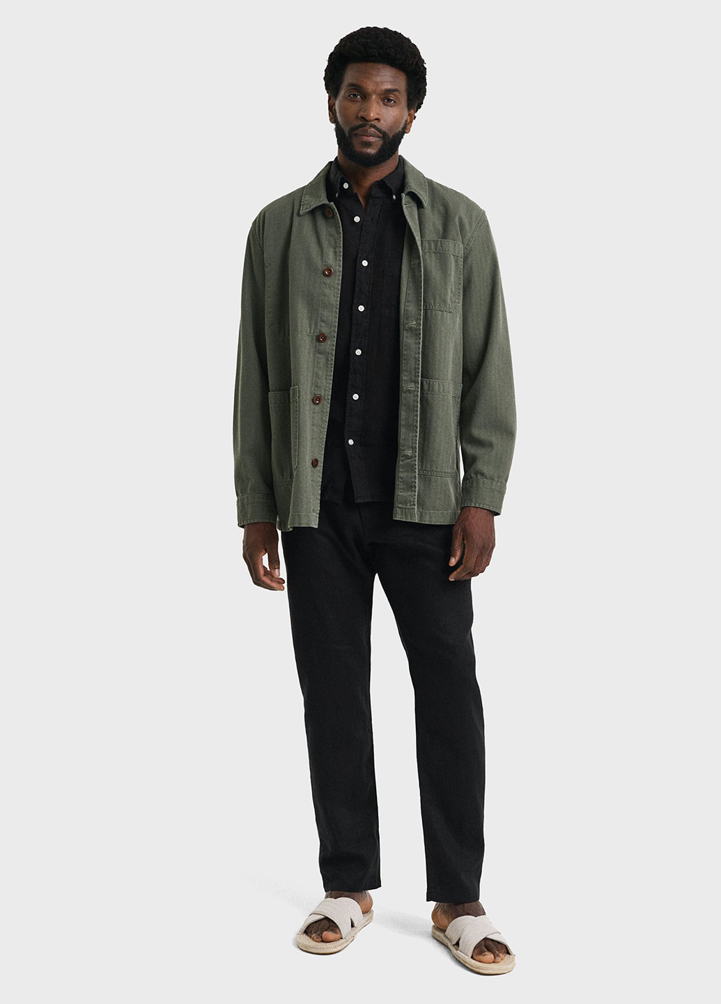 Черные кэжуал летние зауженные брюки Gant